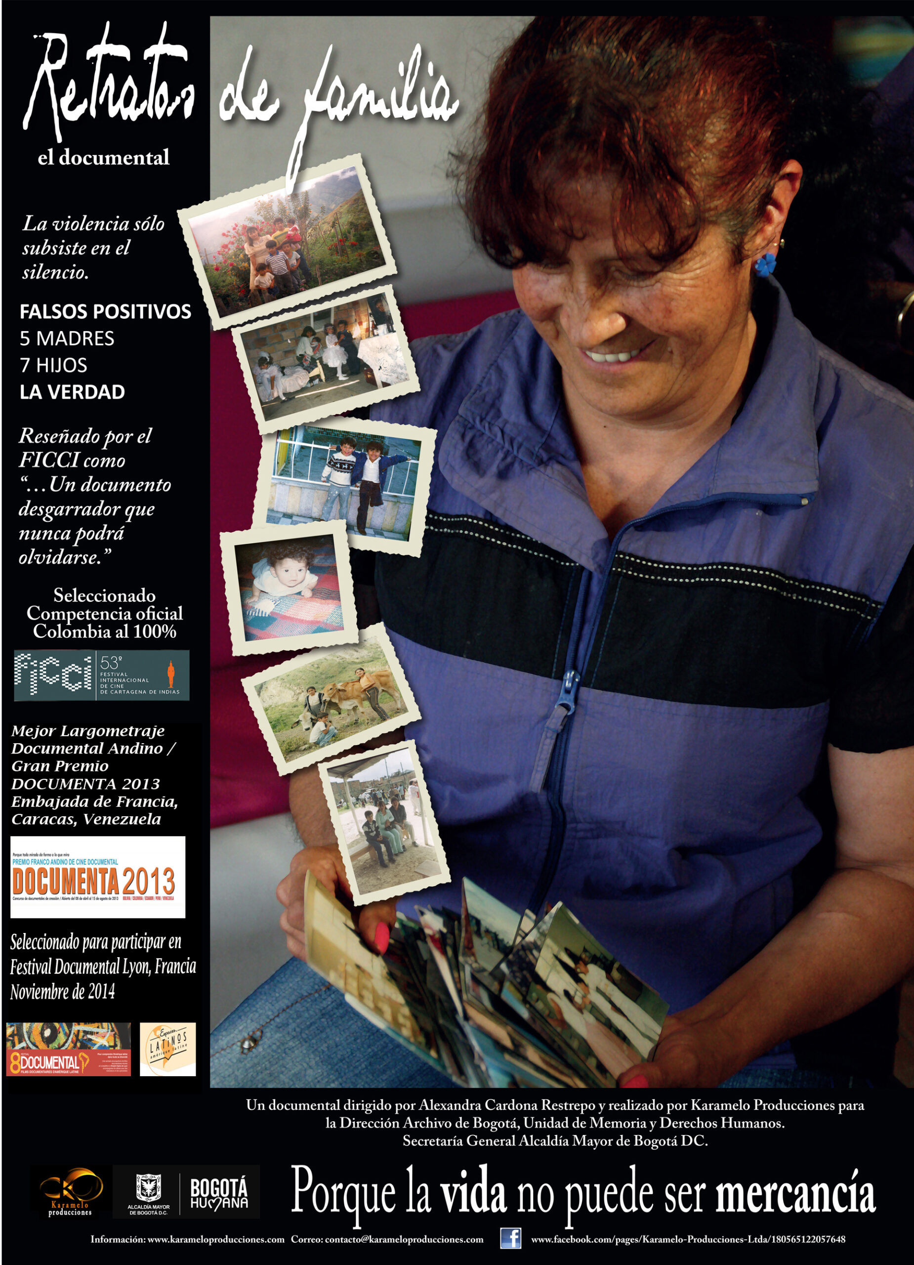 AFICHE RETRATOS PARA ESTRENO ACR